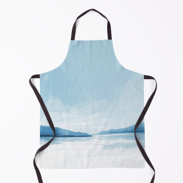 Item preview,  Blue Drift – Abstract Sky & Snow Brushwork designed and sold by Art of Abundance.