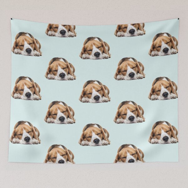 Item preview, Sleepy Beagle Dog Cute Pet Lover Design designed and sold by BeeJoyDesign.