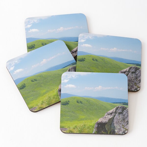 Item preview, Scenic Nagano Japan Highland Landscape with Lush Green Rolling Hills designed and sold by Pix4Japan.