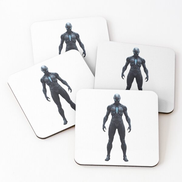 Item preview, Futuristic Alien in Black designed and sold by RvinJo8.