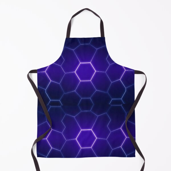Item preview, Futuristic Glowing Hexagon Pattern Design designed and sold by JavisSRDesign.