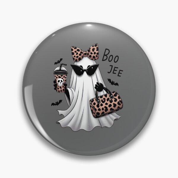 Item preview, Boo Jee Ghost Sticker ?✨ Cute Halloween Vibes designed and sold by Moon's Arts.