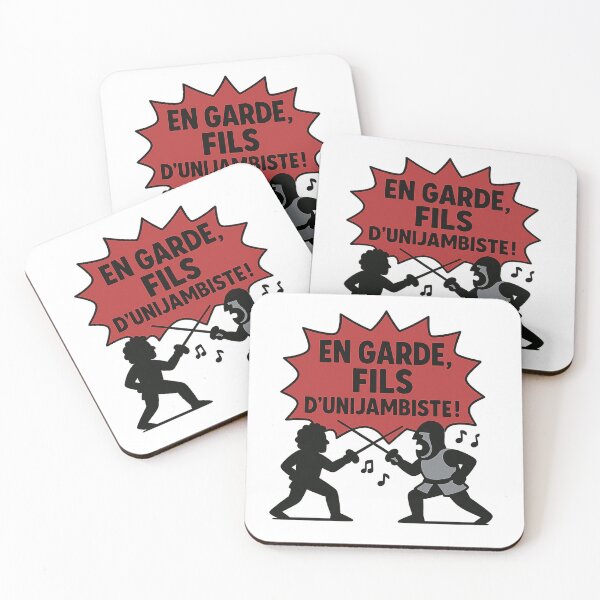 Item preview, On Guard, Son of a One-Legged Man! – Duel Cartoon designed and sold by Bratak.