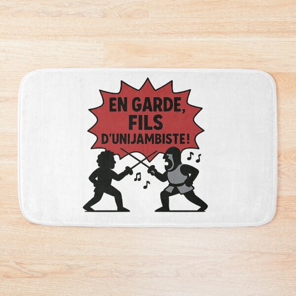 Item preview, On Guard, Son of a One-Legged Man! – Duel Cartoon designed and sold by Bratak.