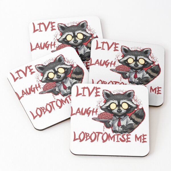 Item preview, Live, laugh, lobotomise me. designed and sold by zingbing.