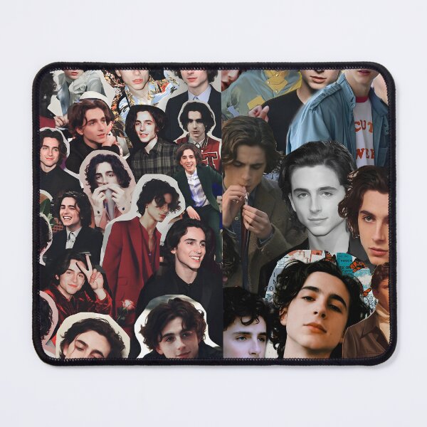 Item preview, Timothée Chalamet Collage – Fashion & Film Inspired Portrait Design designed and sold by Underhillboon.