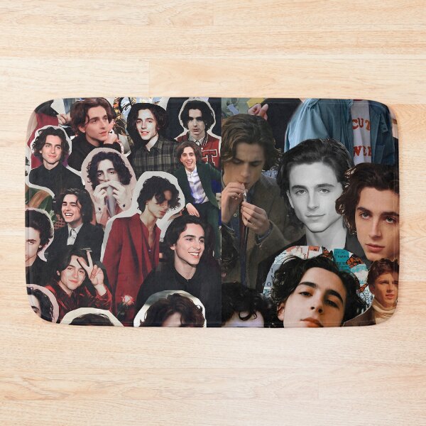 Item preview, Timothée Chalamet Collage – Fashion & Film Inspired Portrait Design designed and sold by Underhillboon.