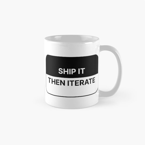Item preview, Ship it then iterate designed and sold by Jiben44.