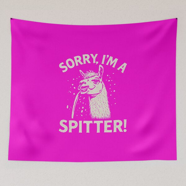 Item preview, Sorry, I'm a spitter! designed and sold by NicMacTees.