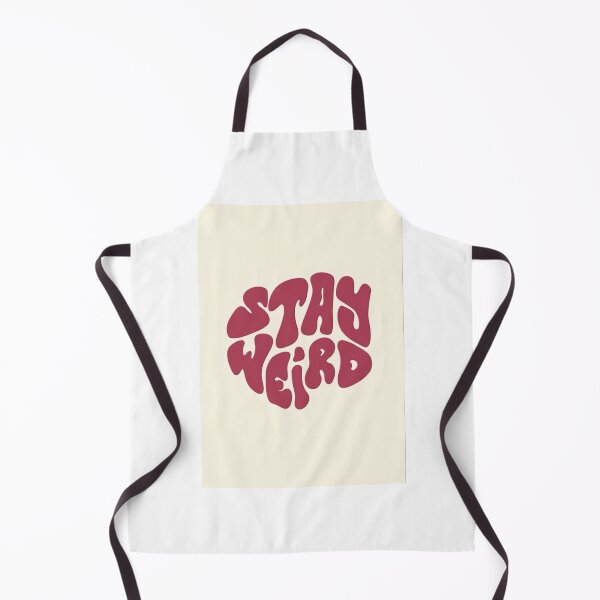 Item preview, stay weird retro groovy typography designed and sold by Ruchixa.