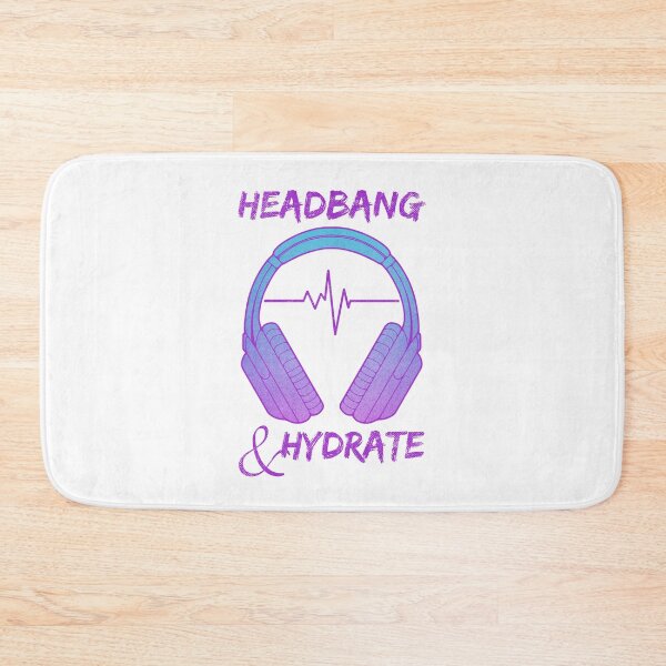 Item preview, Headphones | Headbang And Hydrate designed and sold by ObsidianDaz.