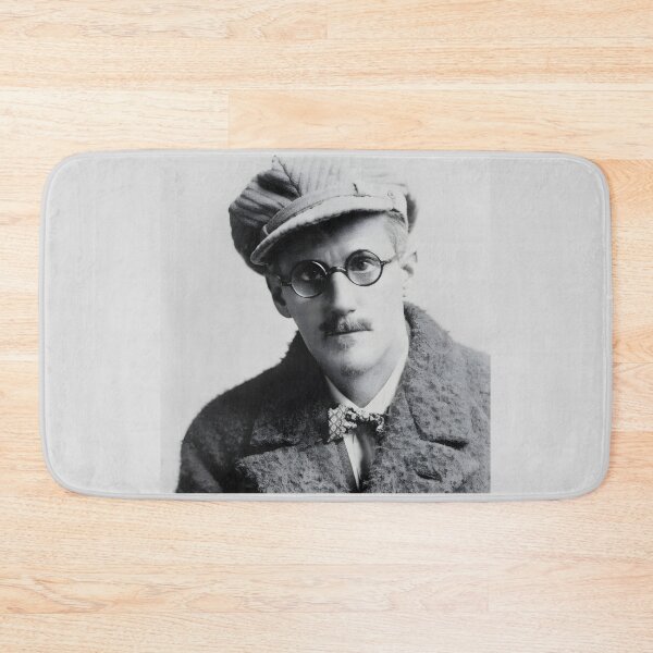 Item preview, James Joyce – Vintage Literary Portrait Black and White designed and sold by MichaelLovell92.