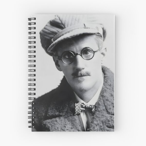 Item preview, James Joyce – Vintage Literary Portrait Black and White designed and sold by MichaelLovell92.
