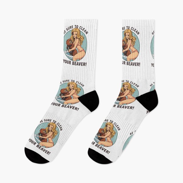 Item preview, Be sure to clean your beaver! designed and sold by NicMacTees.