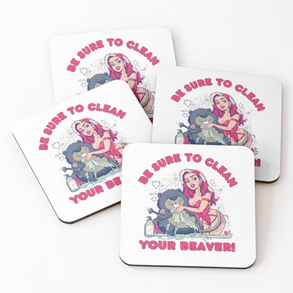 Item preview, Be sure to clean your beaver! designed and sold by NicMacTees.