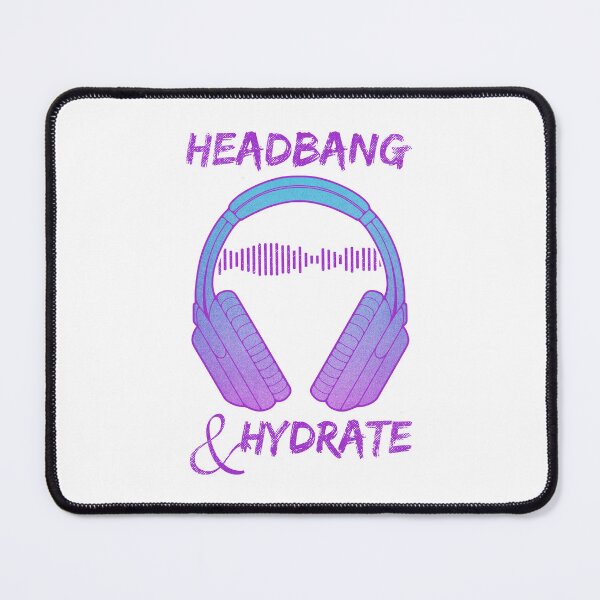 Item preview, Headphones | Headbang And Hydrate designed and sold by ObsidianDaz.