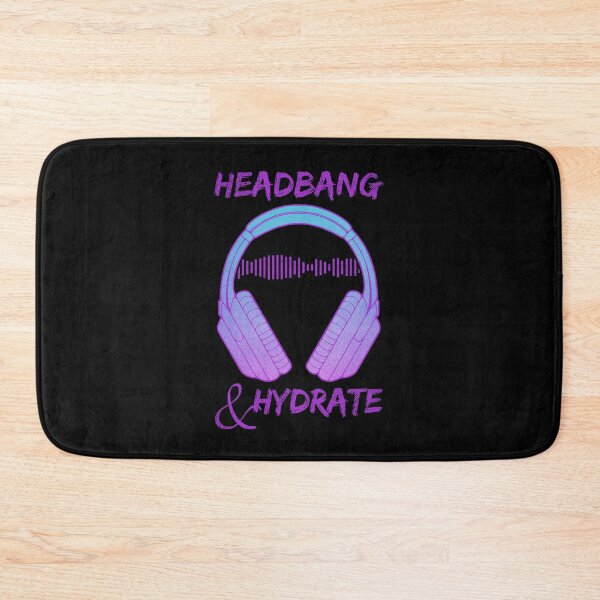 Item preview, Headphones | Headbang And Hydrate designed and sold by ObsidianDaz.