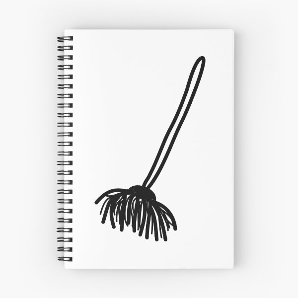 Item preview, Broom doodle designed and sold by fluffyfamcraft.
