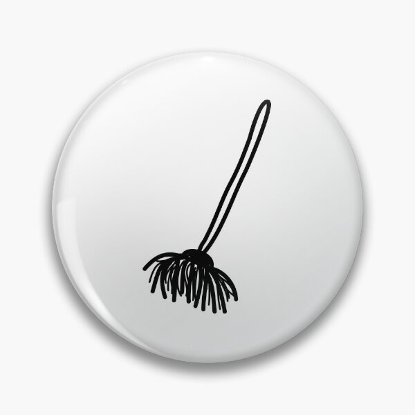 Item preview, Broom doodle designed and sold by fluffyfamcraft.