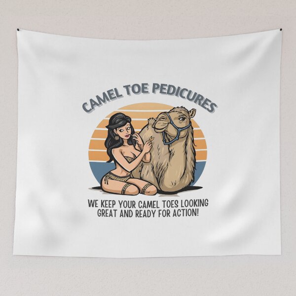 Item preview, Camel Toe Pedicures designed and sold by NicMacTees.