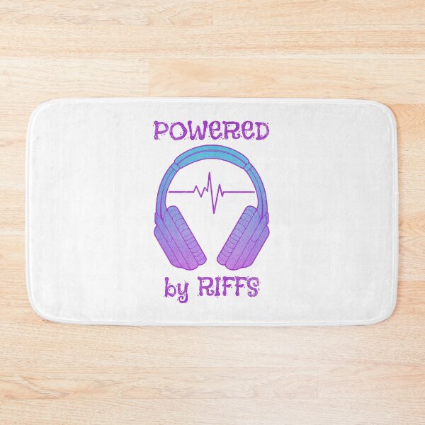 Item preview, Headphones | Powered By Riffs designed and sold by ObsidianDaz.