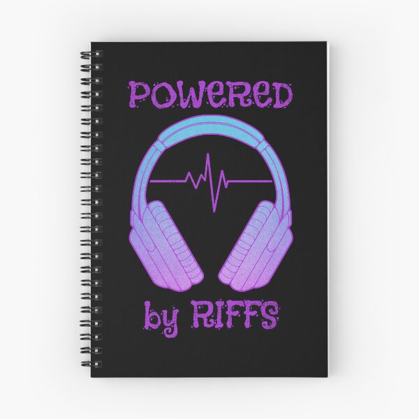 Item preview, Headphones | Powered By Riffs designed and sold by ObsidianDaz.