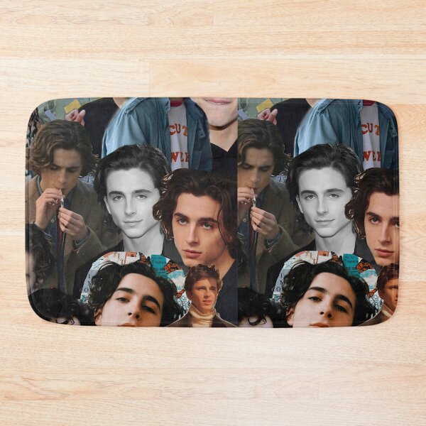 Item preview, Timothée Chalamet Collage – Cinematic & Editorial Portrait Pattern designed and sold by Underhillboon.