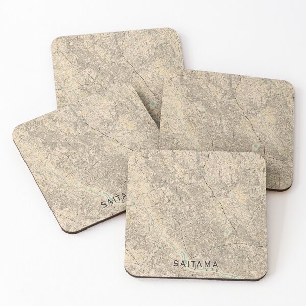 Item preview, Saitama City Map of Japan - Vintage designed and sold by deMAP.