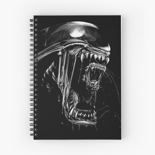 Item preview, Alienxenomorph Scratchboard Design designed and sold by bubergeleos.