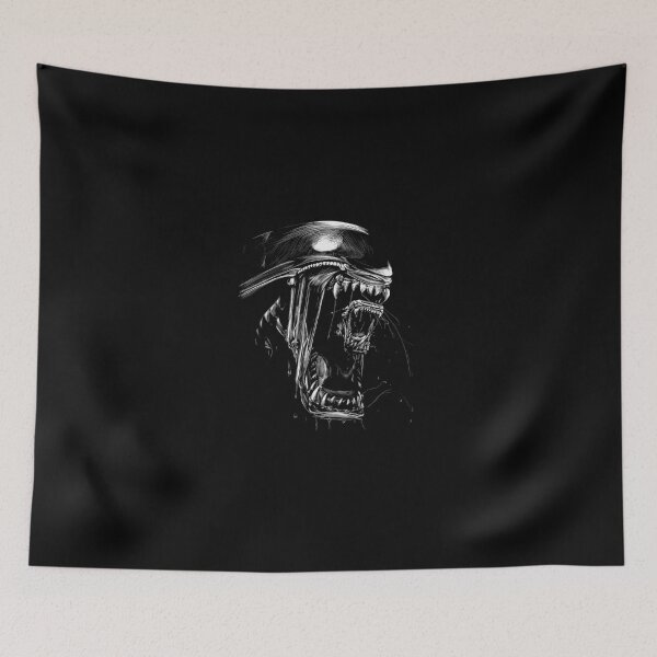 Item preview, Alienxenomorph Scratchboard Design designed and sold by bubergeleos.