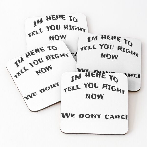 Item preview, Im here to tell you right now designed and sold by PerchfishR.