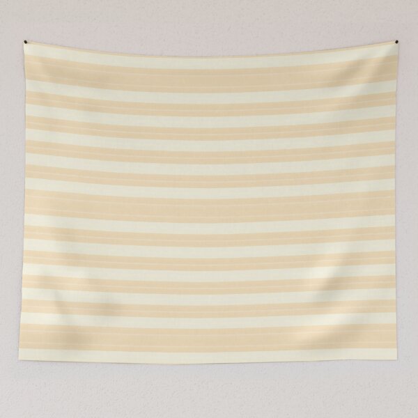 Item preview, Minimal Beige Horizontal Stripes Pattern designed and sold by JavisSRDesign.