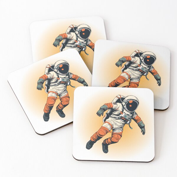 Item preview, Retro Space Astronaut – Cosmic Adventure Design designed and sold by Ramya designs .