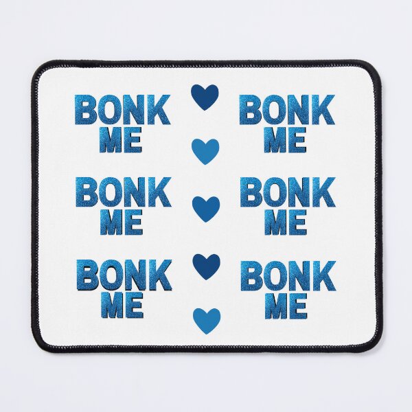 Item preview, Bonk Me - Six | Cheeky Adult Humour | Blue Glitter designed and sold by The Courtesan Boutique.