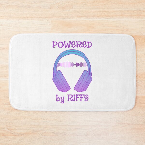 Item preview, Headphones | Powered By Riffs designed and sold by ObsidianDaz.