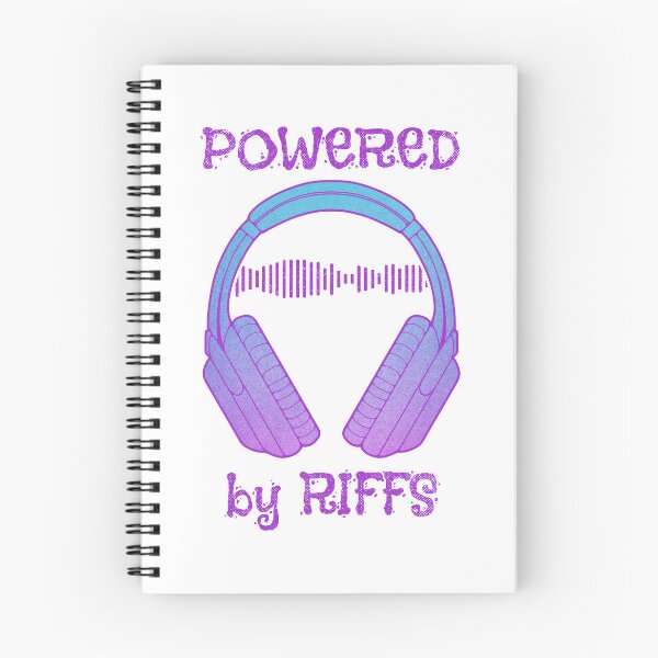Item preview, Headphones | Powered By Riffs designed and sold by ObsidianDaz.