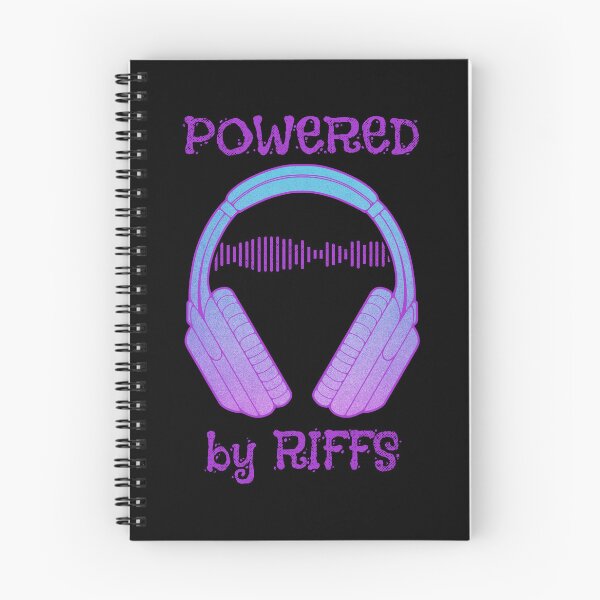 Item preview, Headphones | Powered By Riffs designed and sold by ObsidianDaz.