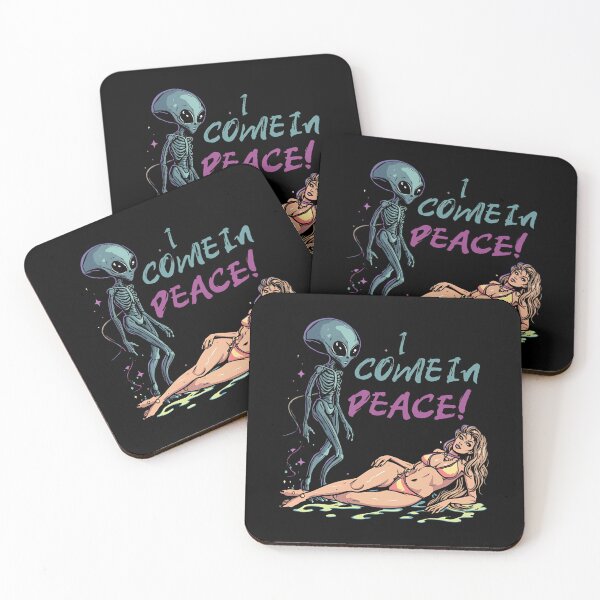 Item preview, I come in Peace! designed and sold by NicMacTees.