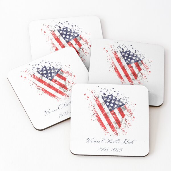 Item preview, We are Charlie Kirk Patriotic Flag Conservative Religious designed and sold by AussieMomma.