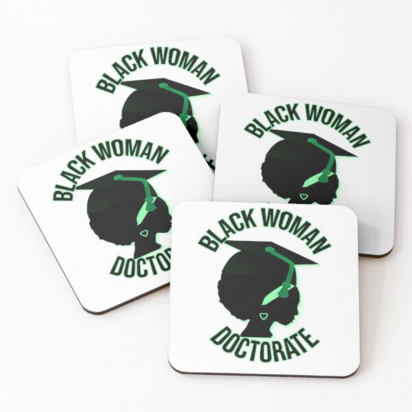 Item preview,  Black Woman Doctorate – Achievement Design designed and sold by ArtsyExplorer.