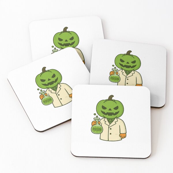 Item preview, Mad Pumpkin Scientist Halloween Design designed and sold by ChillTofu.