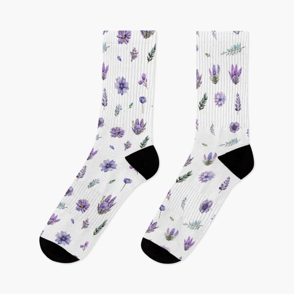 Item preview, Lavender botanical stickers set designed and sold by Anbe_design.