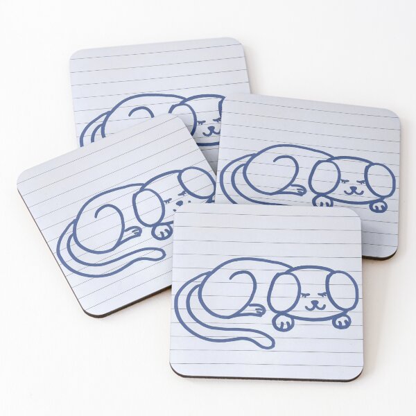 Item preview, cute dog sleeping designed and sold by Dungdungshop.