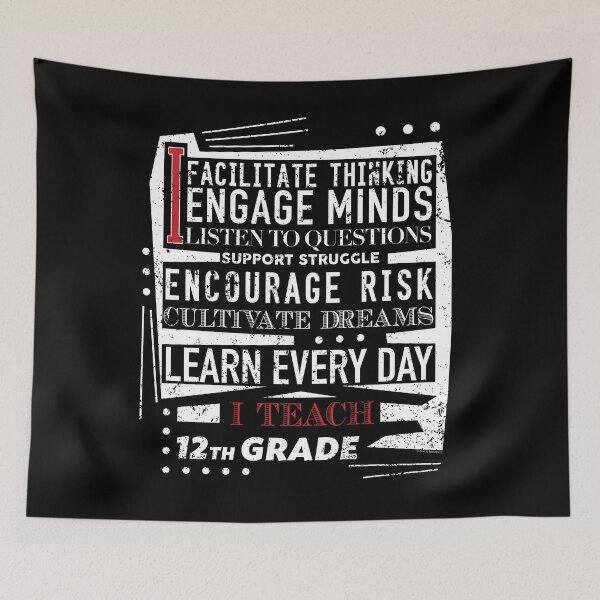 Item preview, 12th Grade Teacher Teacher Appreciation designed and sold by shoppzee.