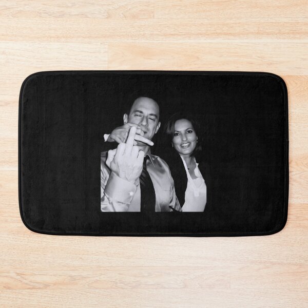 Item preview, Elliot Stabler And Olivia Benson Actors And Musicians Giving The Middle Finger Meme designed and sold by EliezerPerez.