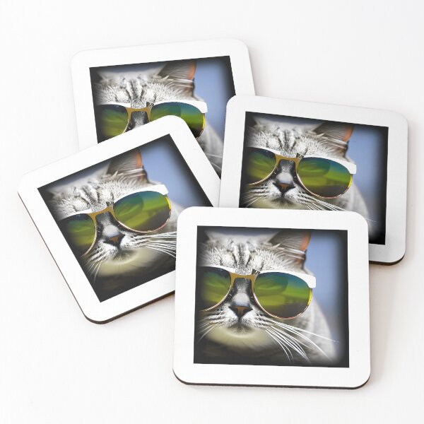 Item preview,  Cat With Sunglasses designed and sold by lamon-tgibbs.