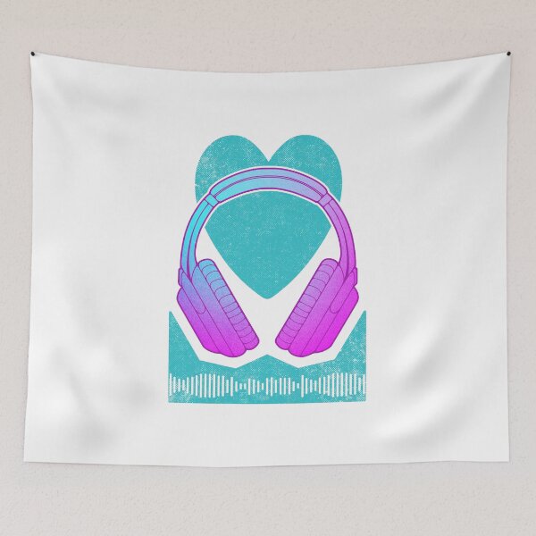 Item preview, Cyberpunk Music Lover Headphones designed and sold by ObsidianDaz.