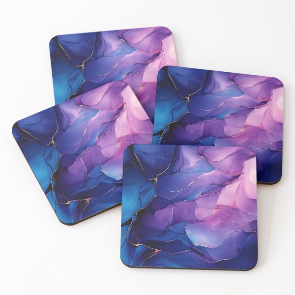 Item preview, Blue purple galaxy nebula cosmic stars designed and sold by cocomelon168.
