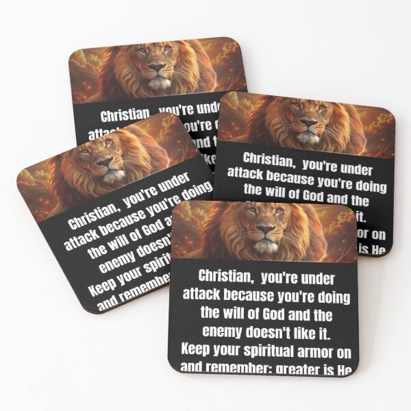 Item preview, Lion of God: Spiritual Warfare Declaration designed and sold by FreeSpiritArt4U.