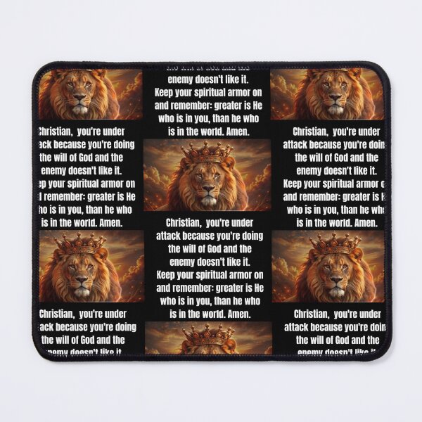 Item preview, Lion of God: Spiritual Warfare Declaration designed and sold by FreeSpiritArt4U.